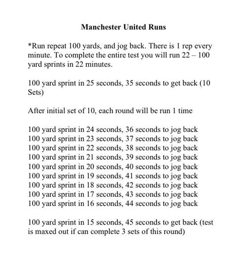 how hard is the man u test|the fitness test man u.